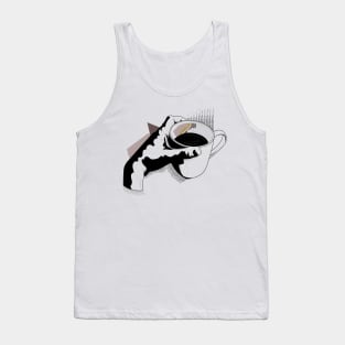 Morning cup of coffee Tank Top